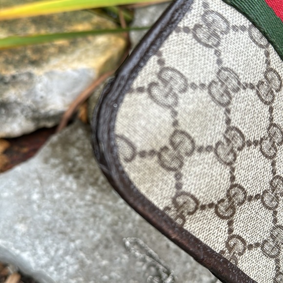 Vintage Gucci Mini Bag with Crossbody Strap-7x4.5-Silver Chain Link Strap - Picture 11 of 17